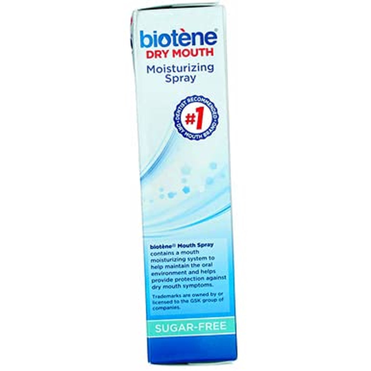 Biotene Gentle Mint Moisturizing Mouth Spray, Sugar-Free, for Dry Mouth and Fres