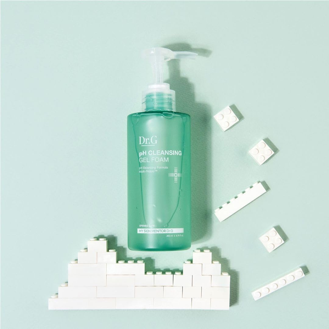 Dr.G pH Cleansing Gel Foam, 200ml - Gel Cleanser Face Wash, Korean Skin Care Coreano, K Beauty Skincare, Korean Beauty, Asian Skin Care Coreano