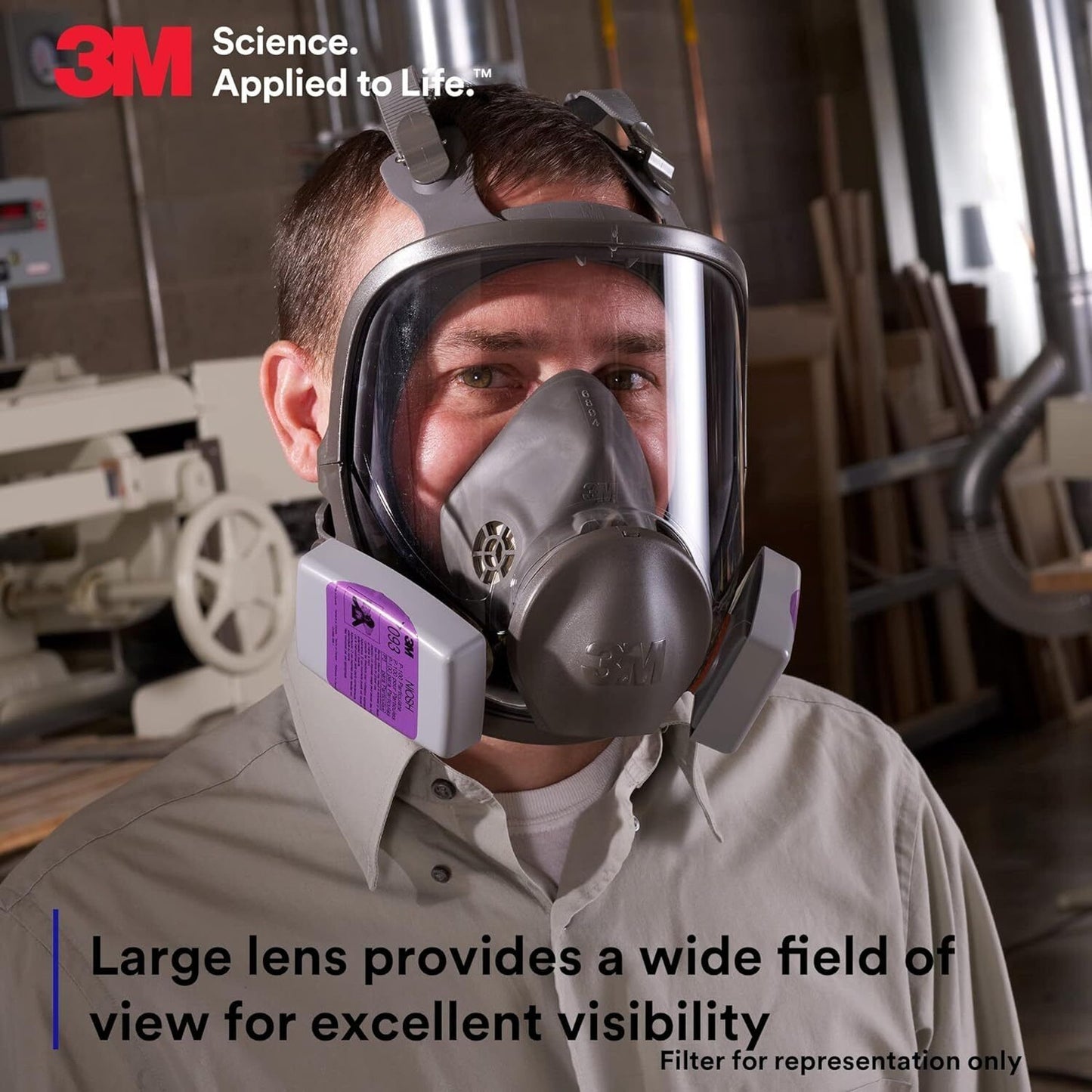 Full Face Air Purifying Respirator