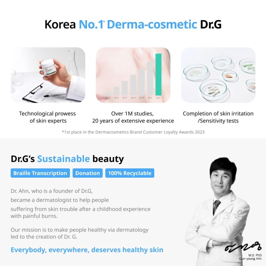 Dr.G pH Cleansing Gel Foam, 200ml - Gel Cleanser Face Wash, Korean Skin Care Coreano, K Beauty Skincare, Korean Beauty, Asian Skin Care Coreano