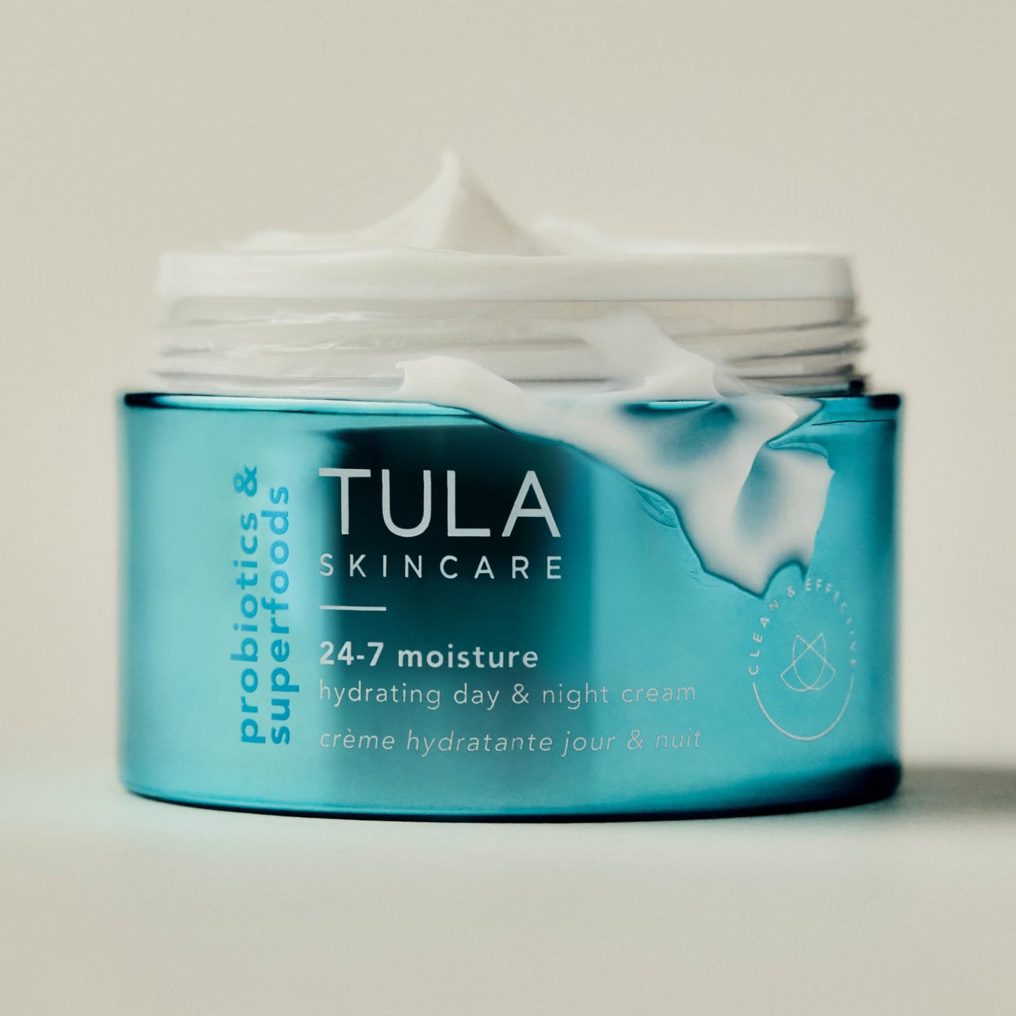TULA Skin Care 24-7 Hydrating Day & Night Cream - Supersize, Anti-Aging Moisturizer for Face, Contains Watermelon & Blueberry Extract, 3.4 oz.