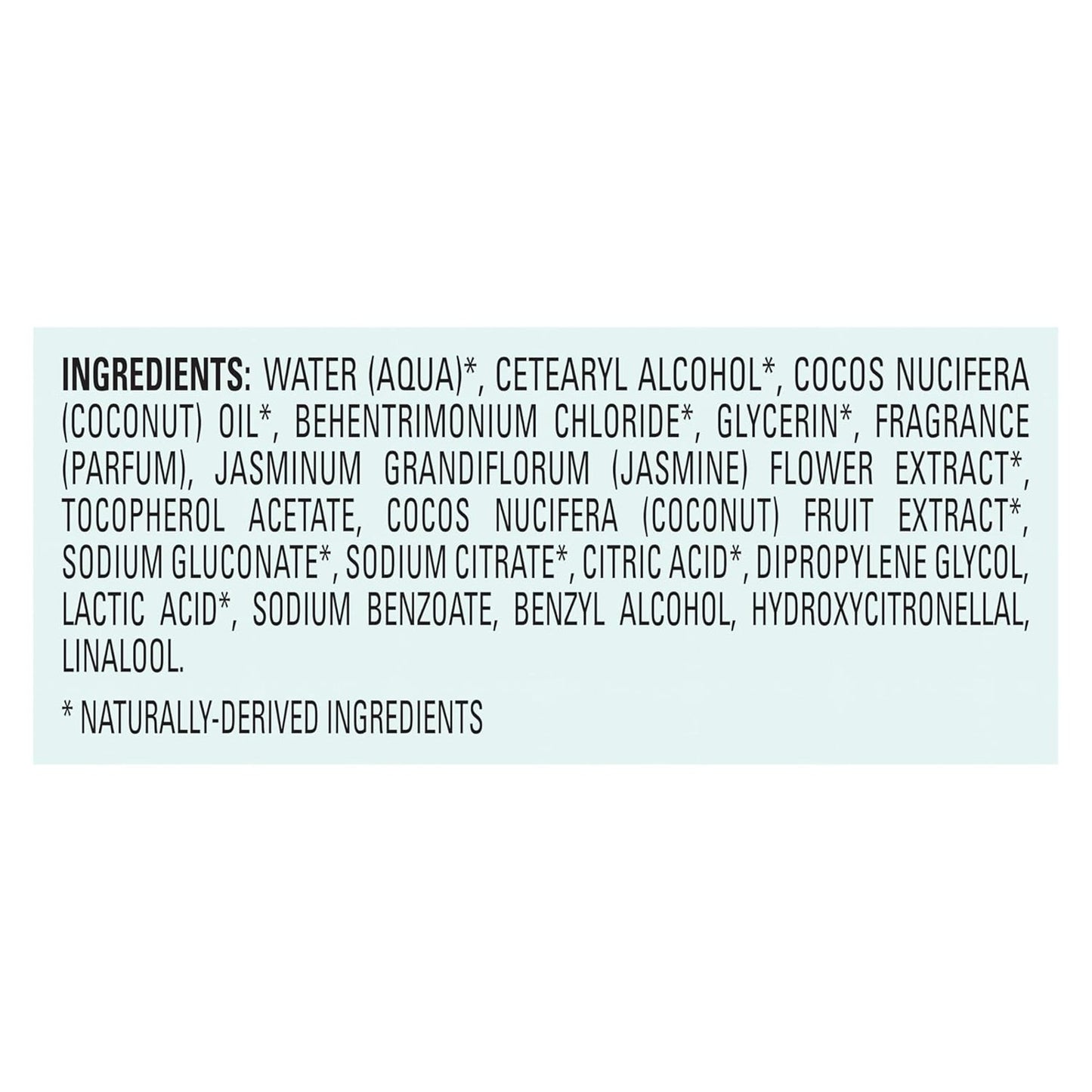 Conditioner with Vitamin E Coconut Milk & White Jasmine for Curly Hair & Natural