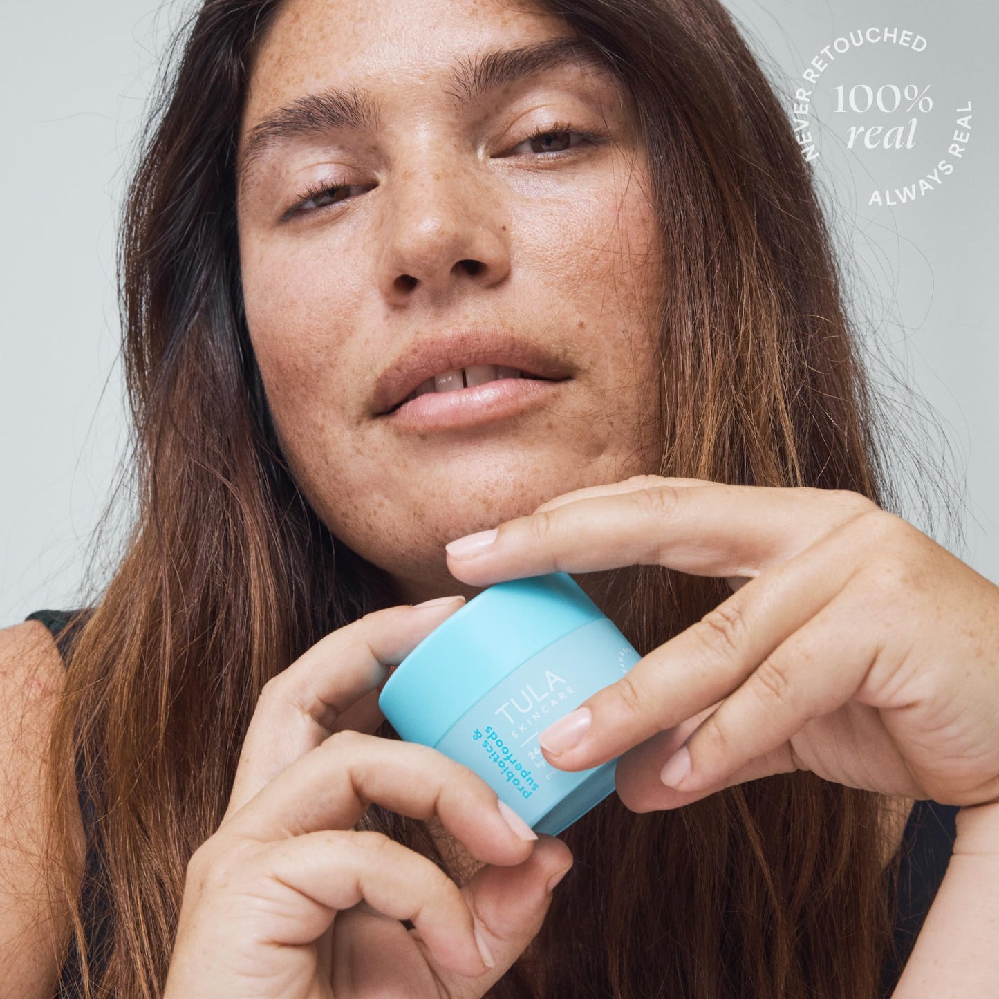 TULA Skin Care 24-7 Hydrating Day & Night Cream - Supersize, Anti-Aging Moisturizer for Face, Contains Watermelon & Blueberry Extract, 3.4 oz.