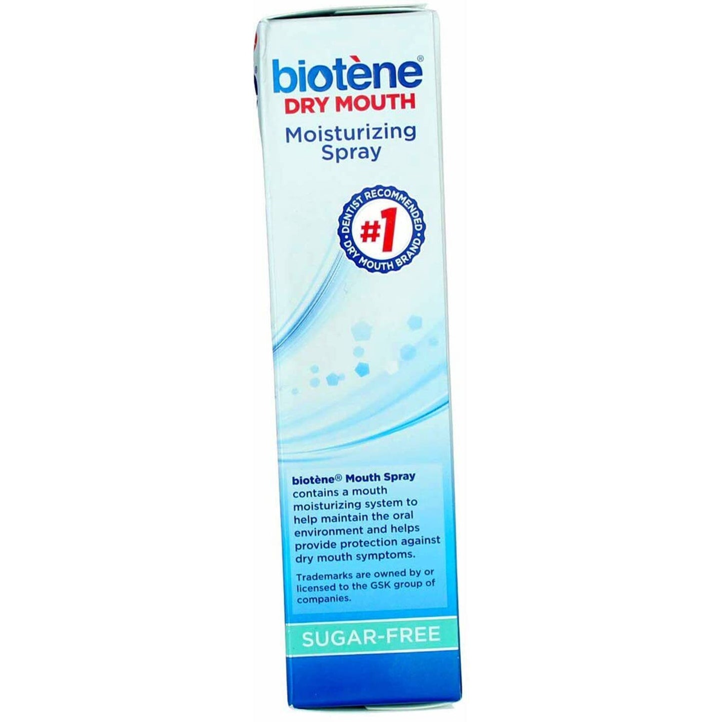 Biotene Gentle Mint Moisturizing Mouth Spray, Sugar-Free, for Dry Mouth and Fres