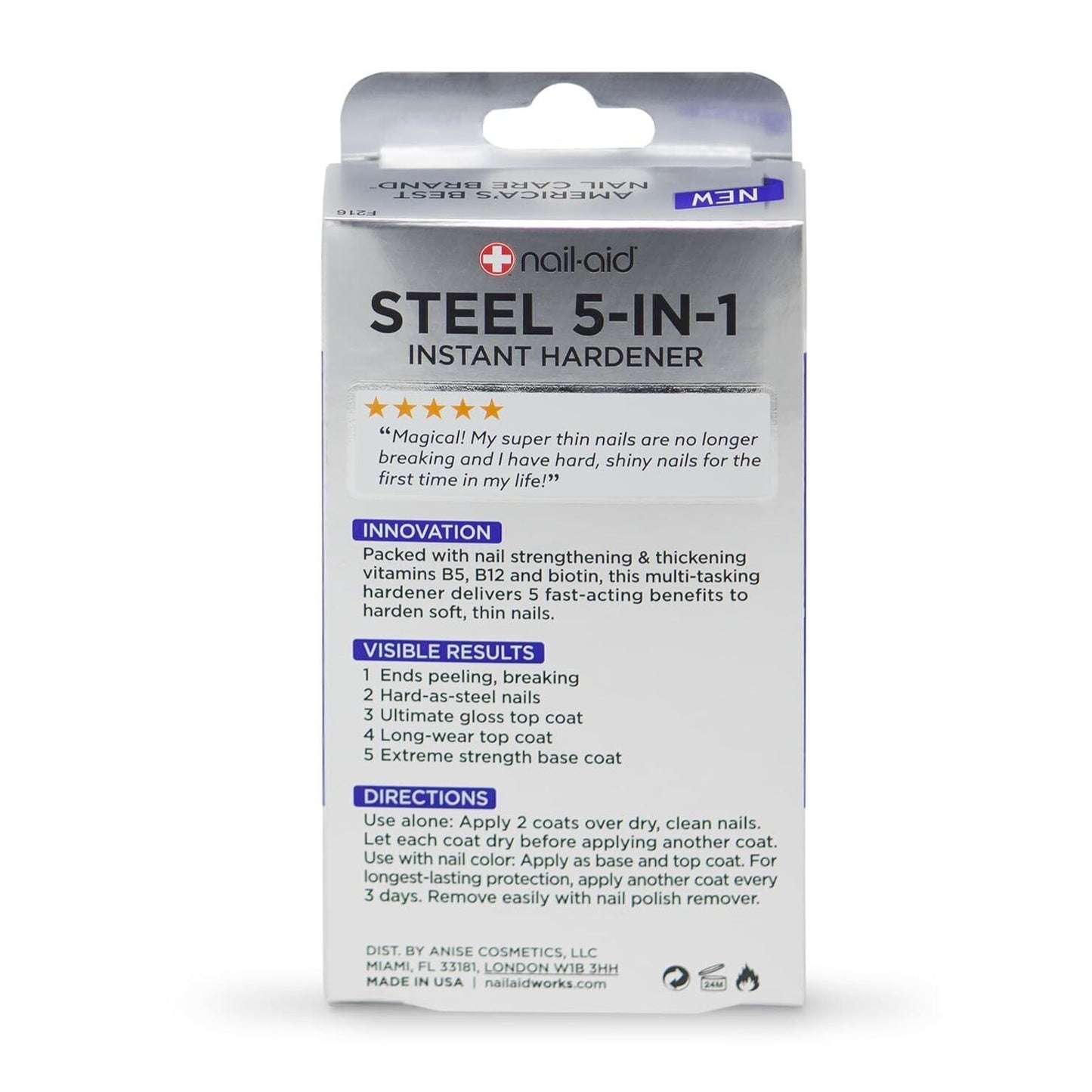 Steel Instant Hardener, Clear, 0.55 Fluid Ounce