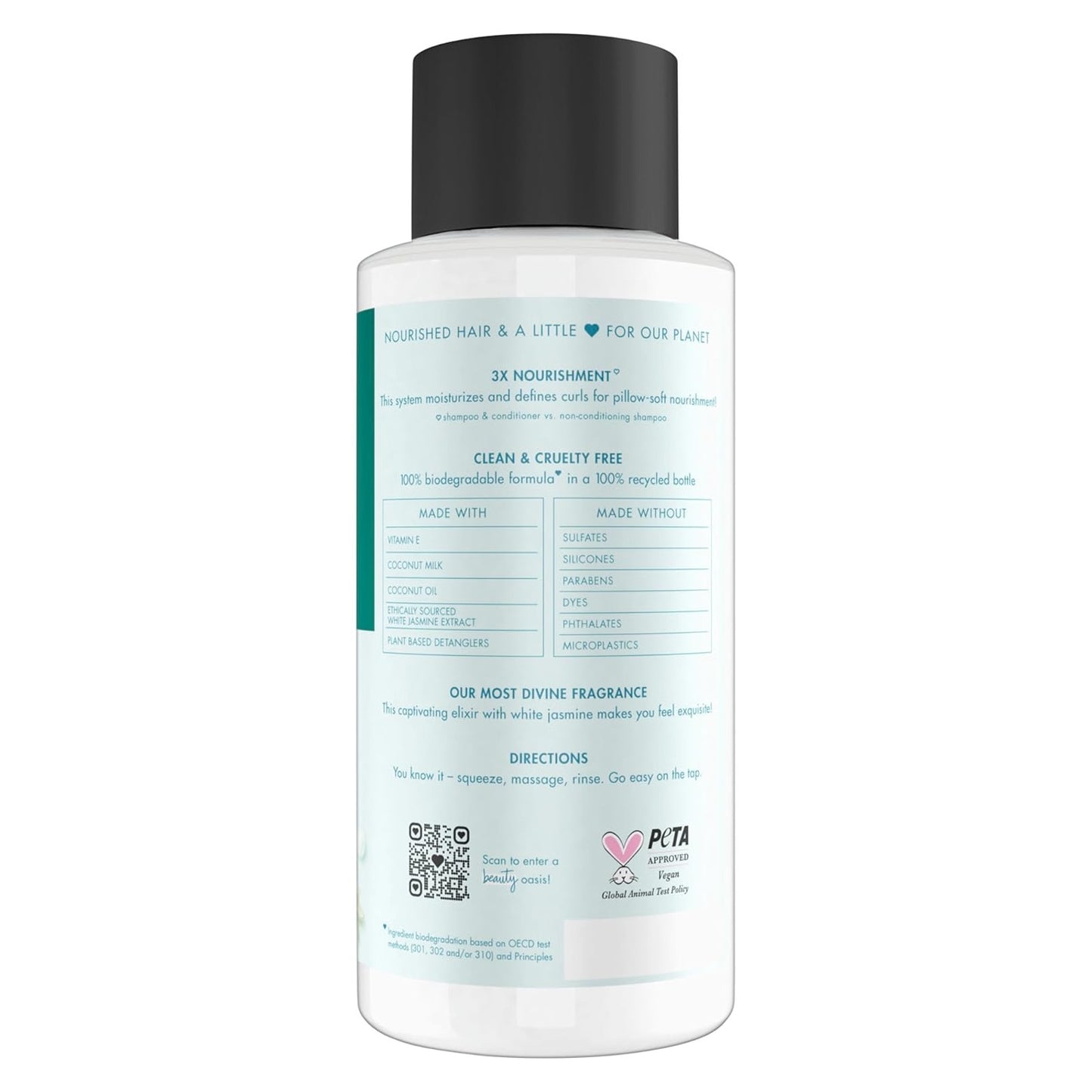 Conditioner with Vitamin E Coconut Milk & White Jasmine for Curly Hair & Natural