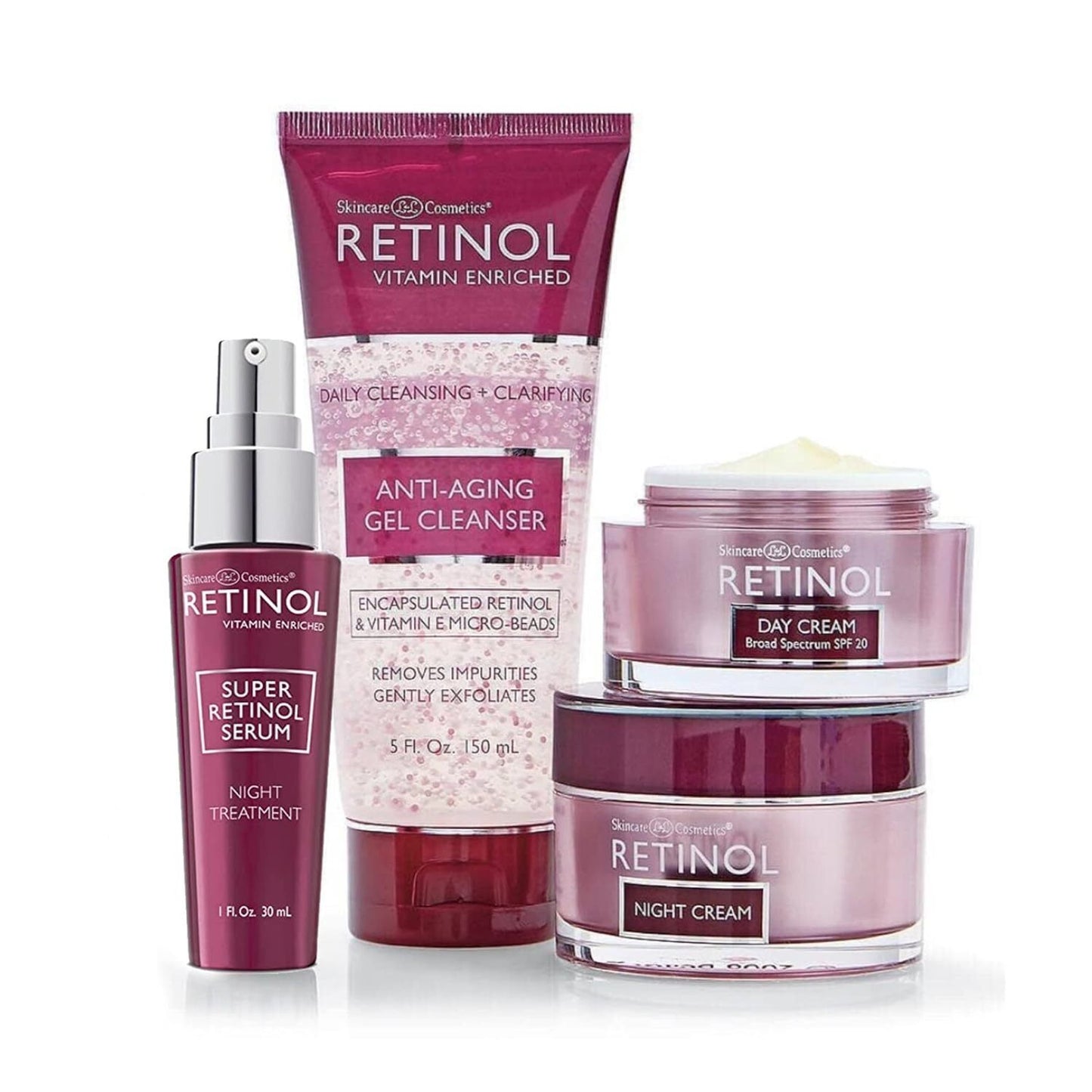 Retinol Moisture Rich Cleanser Anti Aging Cream Cleanser f Fl. oz