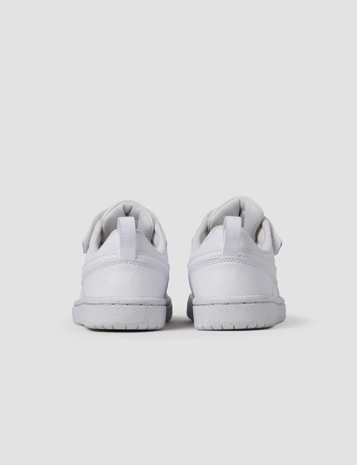Nike Court Borough Sneaker, White/White/White, 2 US Unisex Little Kid