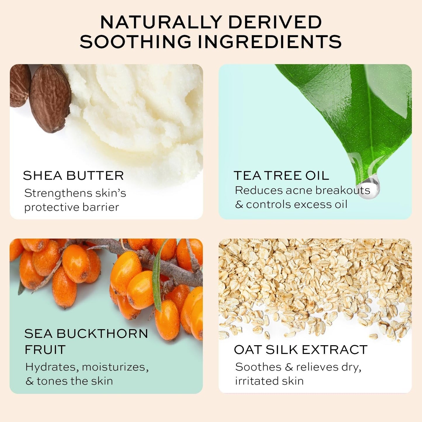 Skin Care for Teenage Boys and Girls - Teen Moisturizer for Face with Tea Tre...