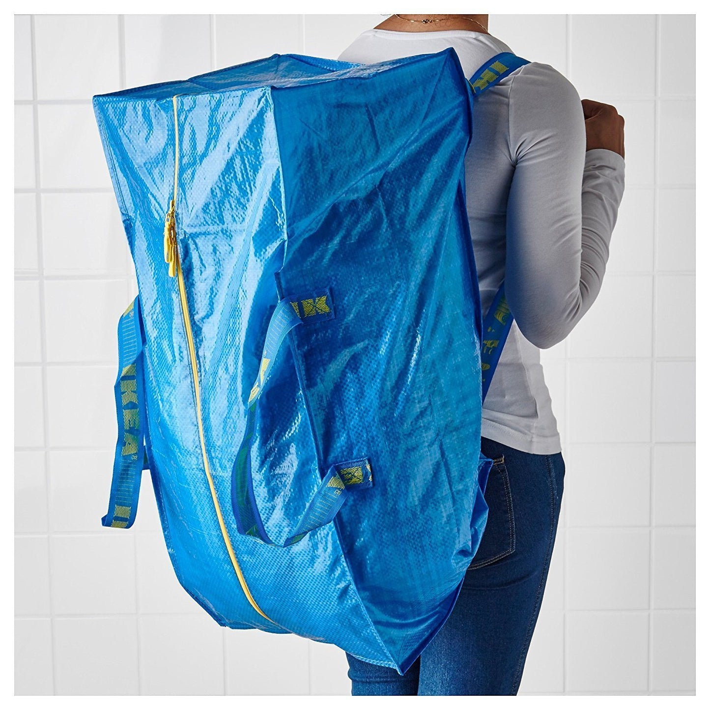 Ikea Frakta Storage Bag - Blue (2 PACK)