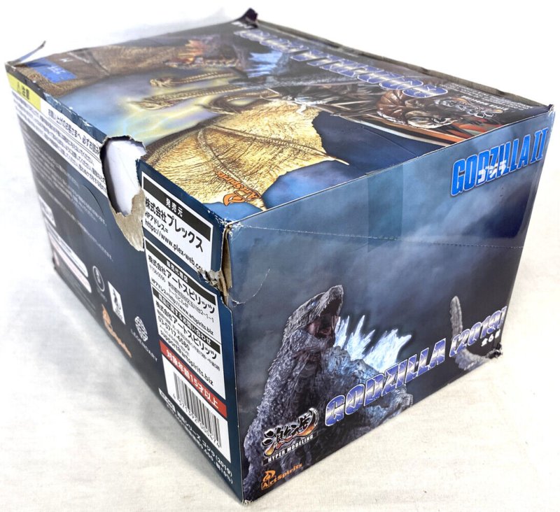 Art Spirits Hyper Modeling GODZILLA (2019) Trading Figure Set of 6, BOX WEAR