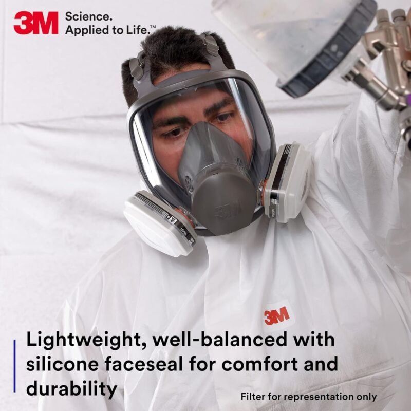 3M Small 6700 Series Full Face Air Purifying Respirator