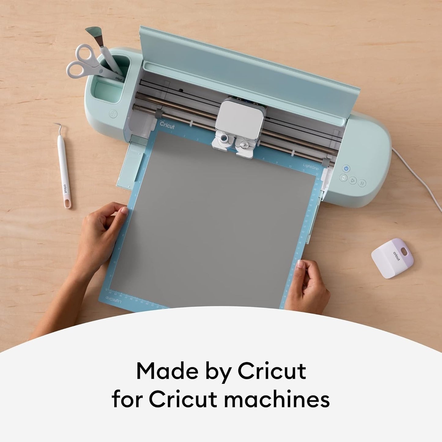 Cricut Premium Permanent Vinyl Glossy Silver for Air 2 Machine PACK of 2