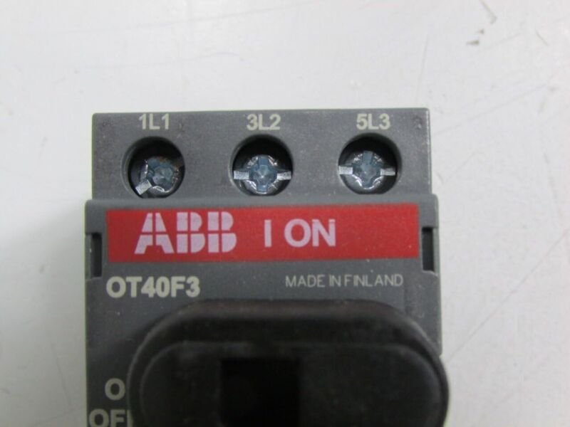 OT40F3 DISCONNECTOR Switch, 3, 750, 40A