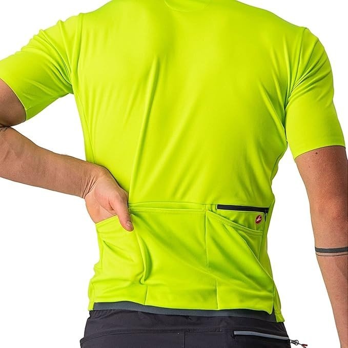 Castelli Unlimited Allroad Jersey Color Eletric Lime - Men's L