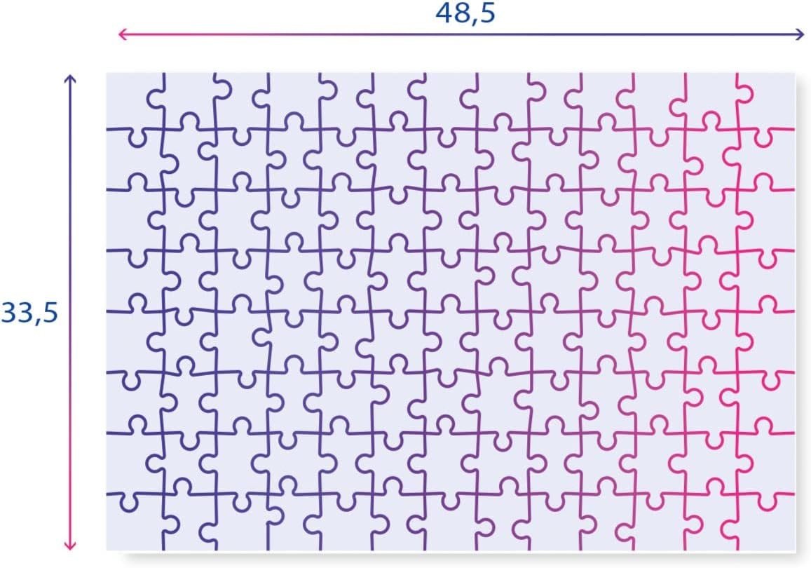 Clementoni Children's Jigsaw Puzzle 104 Pieces Colorful Kids Puzzle 6 Years Old