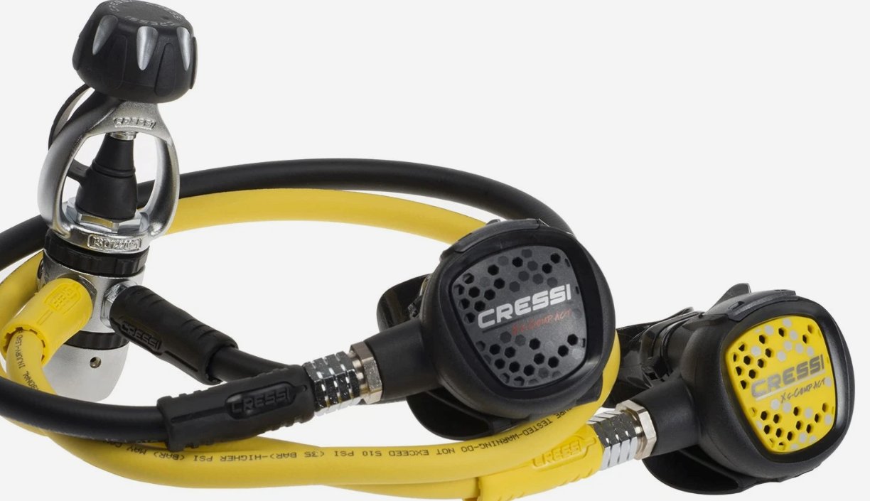 Scuba Diving Regulator Kit - AC2 Piston 1st Stage, Compact 2nd Stage, Octopus...