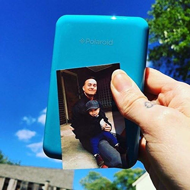 Zink  ZIP Wireless Mobile Photo Mini Printer (Black) Compatible W/ Ios & Android