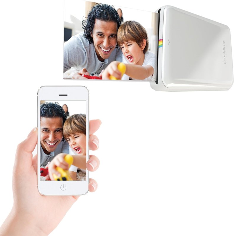 Zink  ZIP Wireless Mobile Photo Mini Printer (Black) Compatible W/ Ios & Android