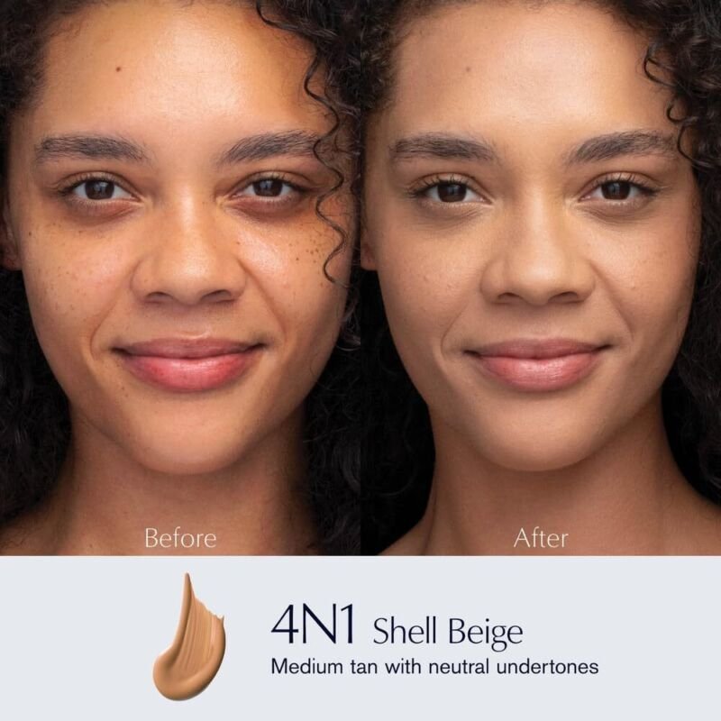 Double Wear Stay-In-Place 24-Hour Long-Wear Matte Foundation Makeup, 1 Fl Oz