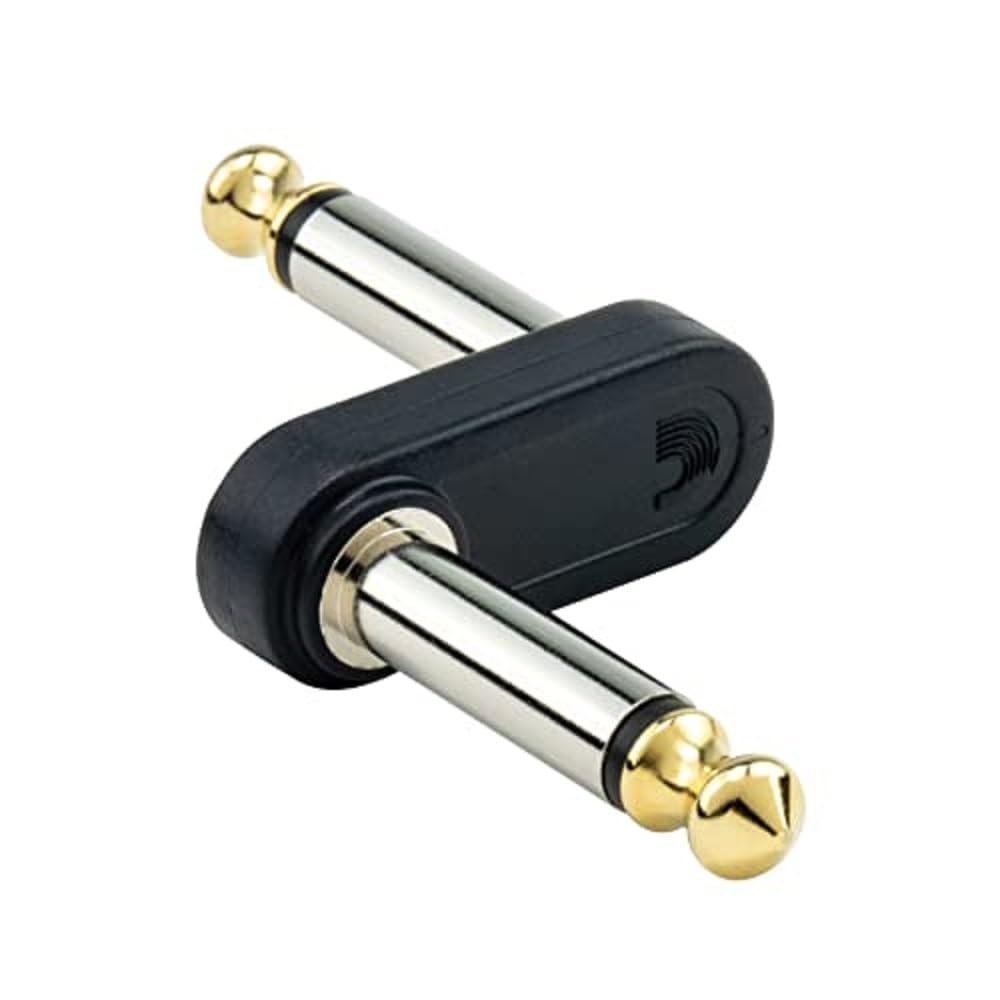 D'Addario Accessories 1/4 Inch Male Mono Offset Adapter