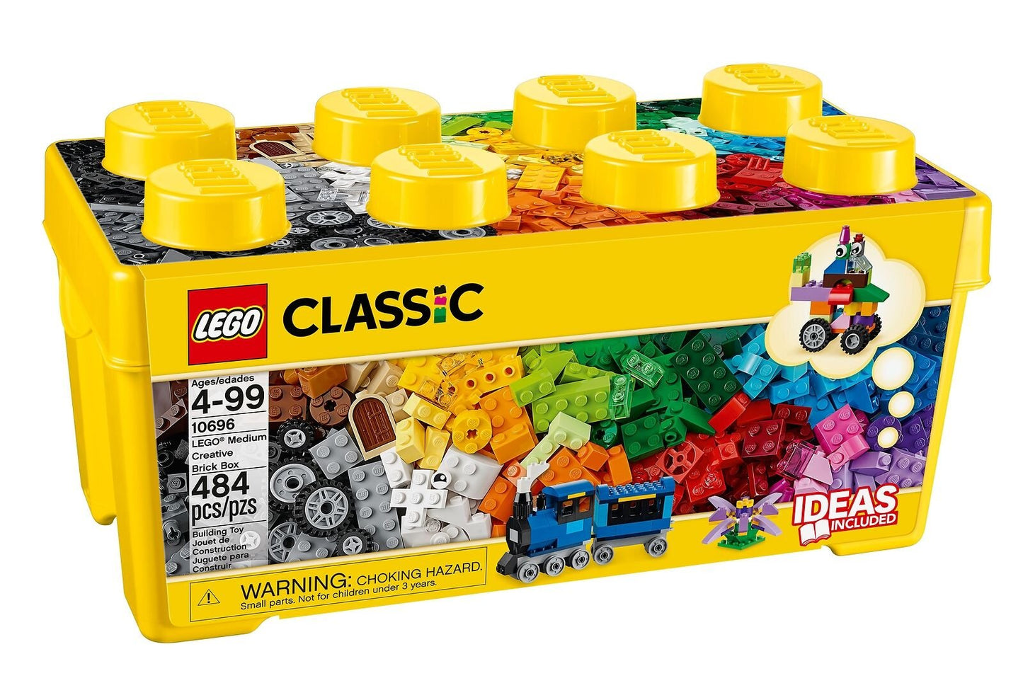 LEGO Classic Medium Creative Brick Box 10696 Building Toy Set - Multicolor