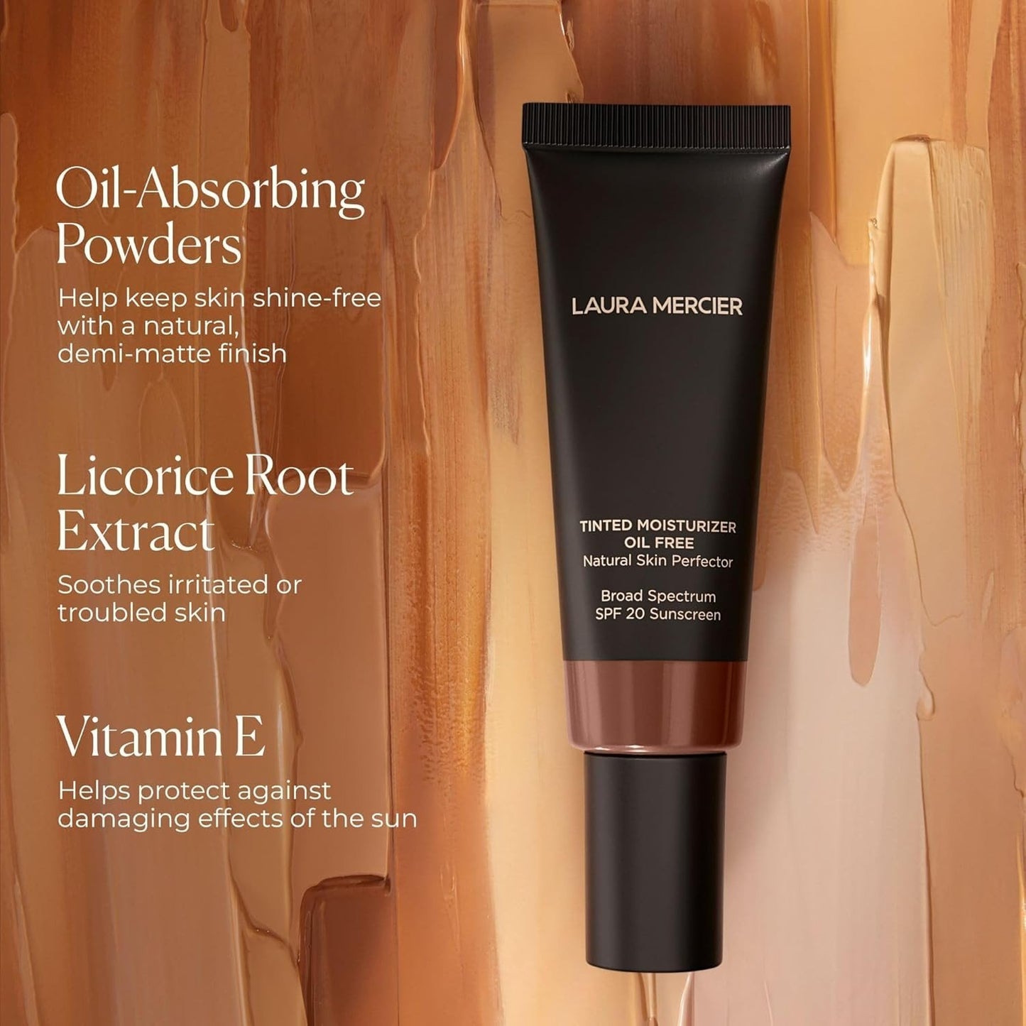 Laura Mercier Tinted Moisturizer Oil Free Natural Skin Perfector with SPF 20: All Day Shine Co