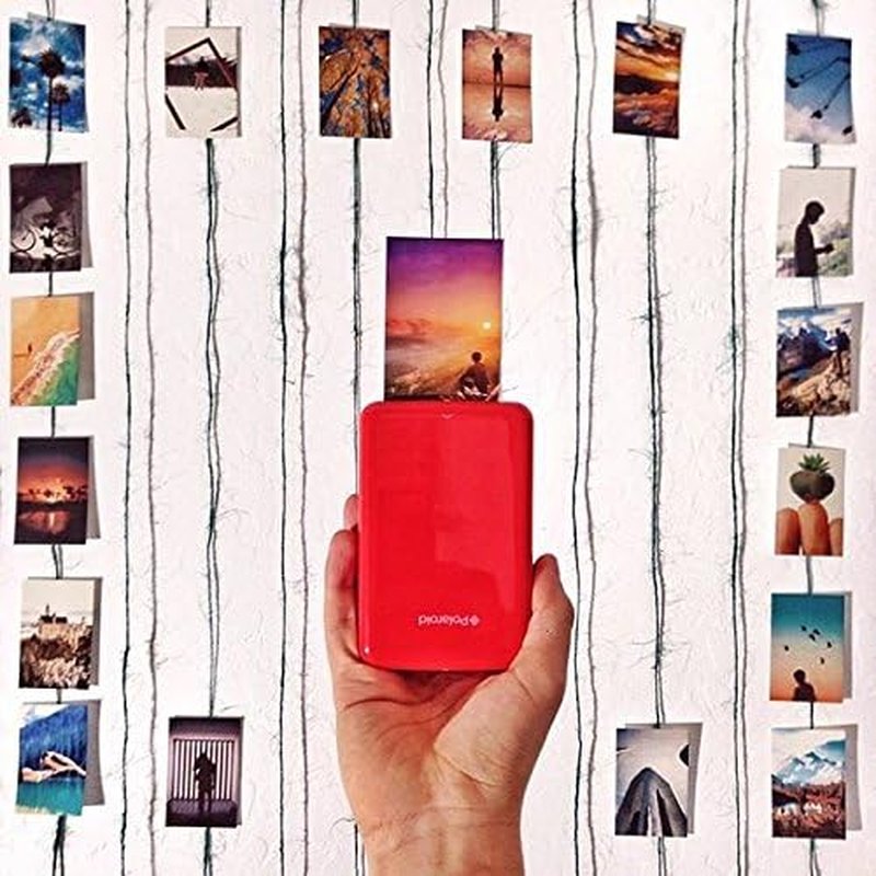 Zink  ZIP Wireless Mobile Photo Mini Printer (Black) Compatible W/ Ios & Android