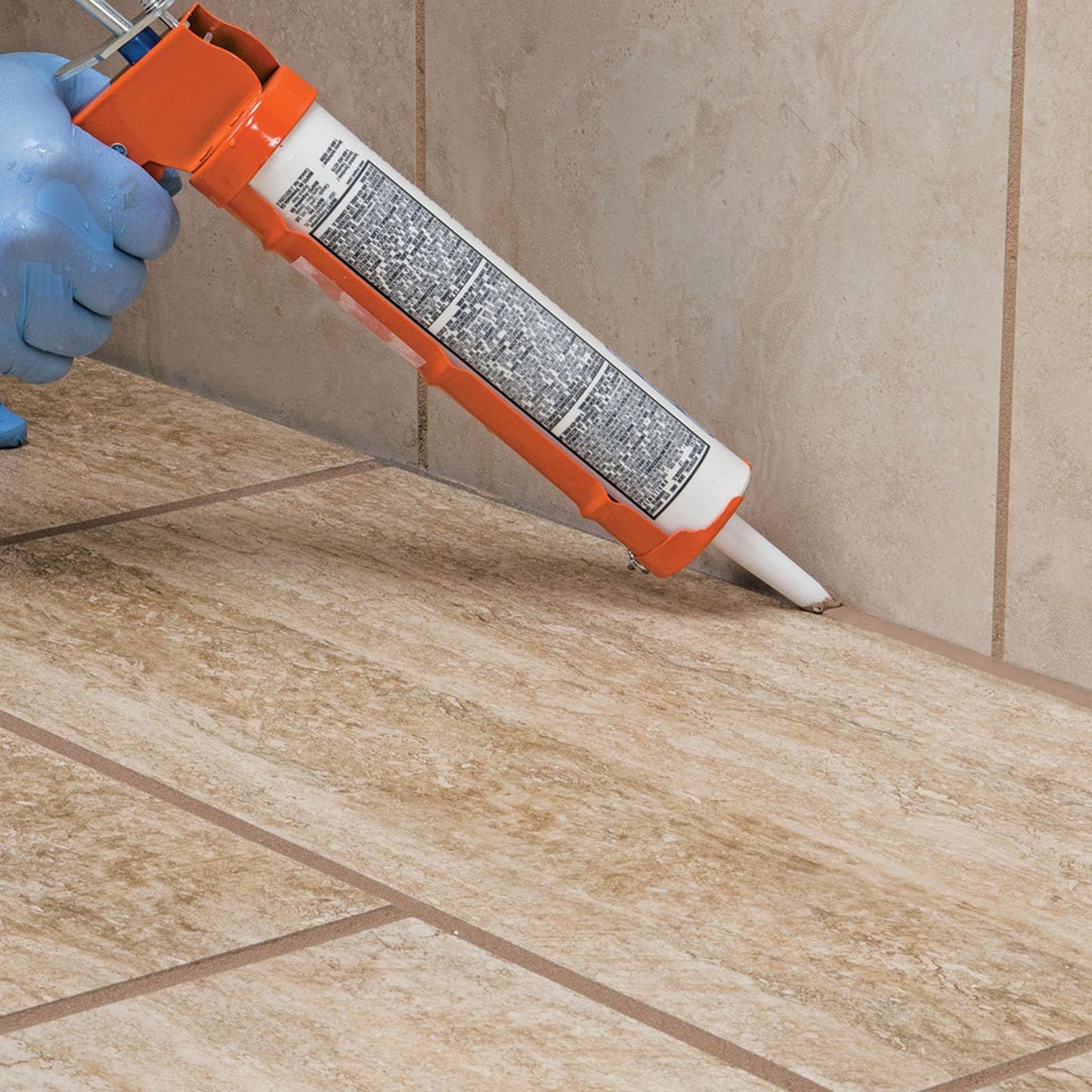 Mapei Keracaulk U Premium, Paintable, Unsanded, Siliconized Acrylic Caulk, Expertly Formulated to Match Grout Colors, 10 oz., 5220 Eggshell- Unsanded