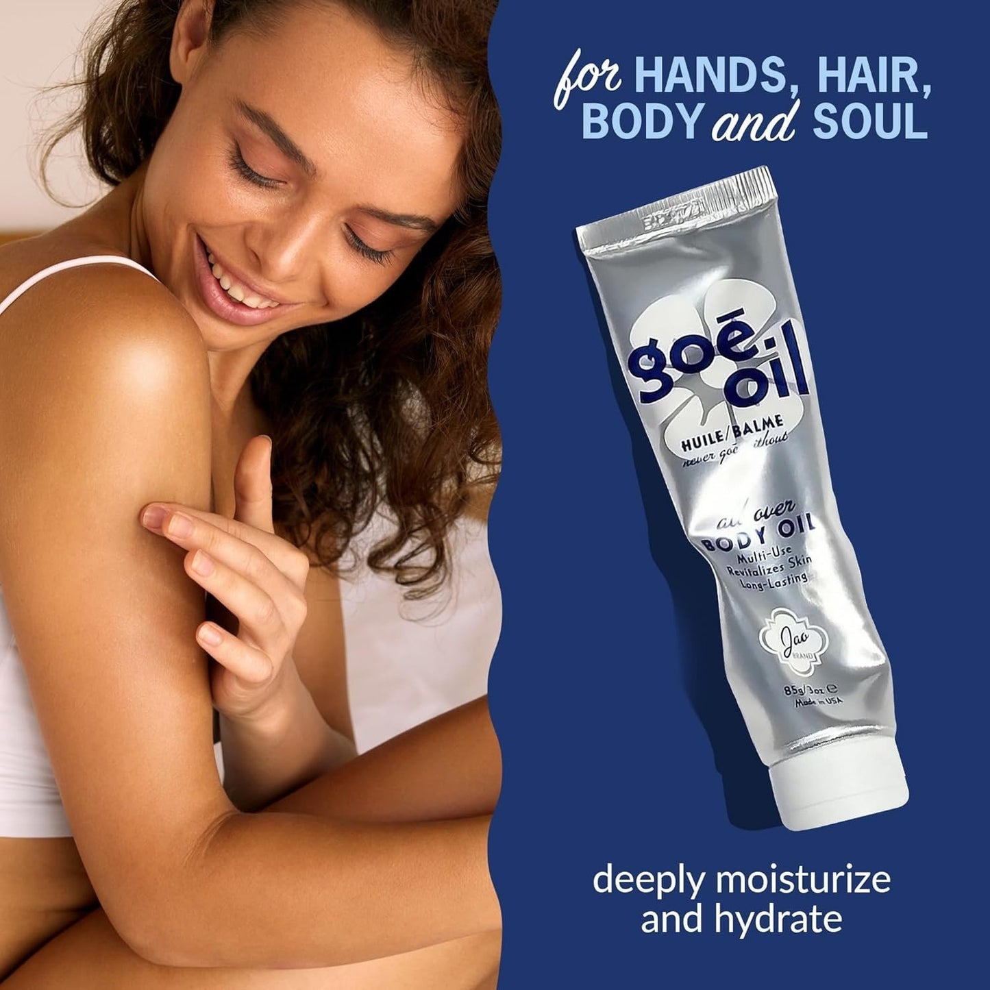 Goe Oil All Over Body Balm 3oz by Jao Brand – New in Damaged Box – EXP. 01/2027