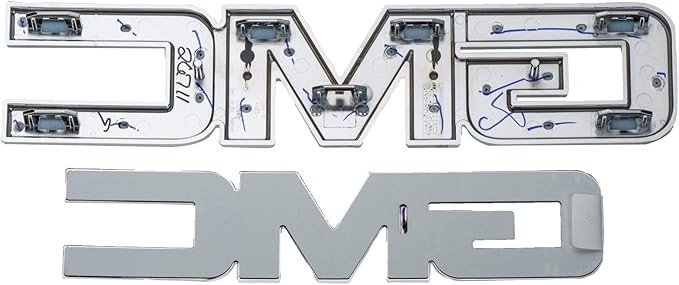 GM 84395038 Front and Rear Black Emblem Package GMC Sierra