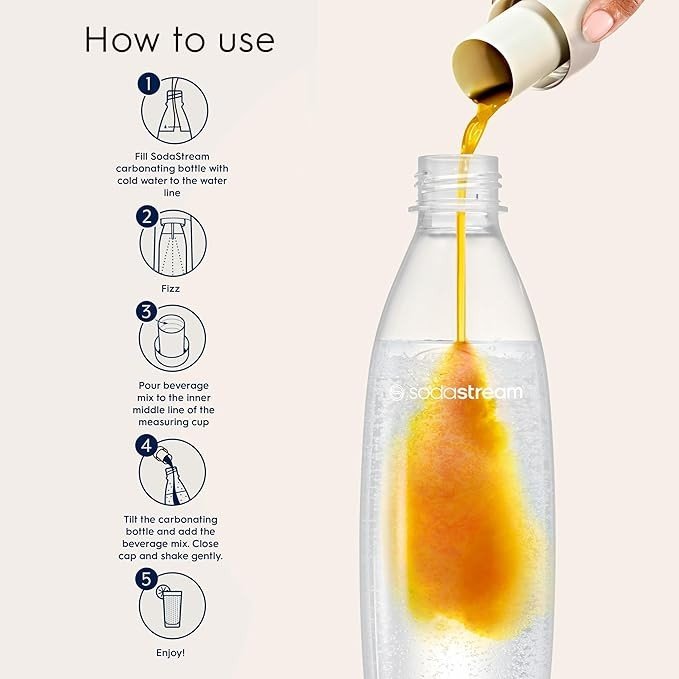 Sodastream Diet Orange Sparkling Drink Mix 440ml 06/26