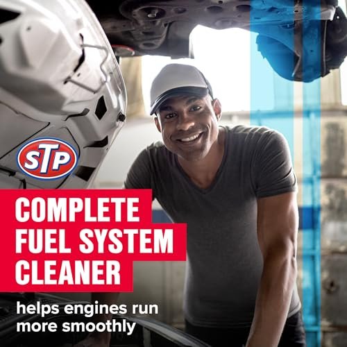 STP Complete Fuel System Cleaner, Fuel Cleaner Deep Cleans Entire Fuel Syst