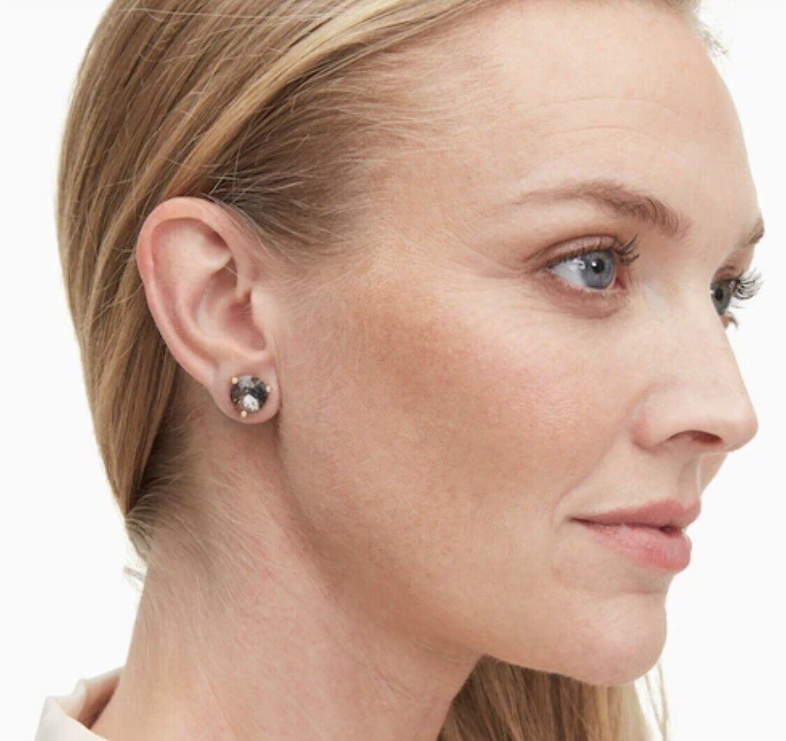 KATE SPADE New York Gumdrops Studs Black Earrings