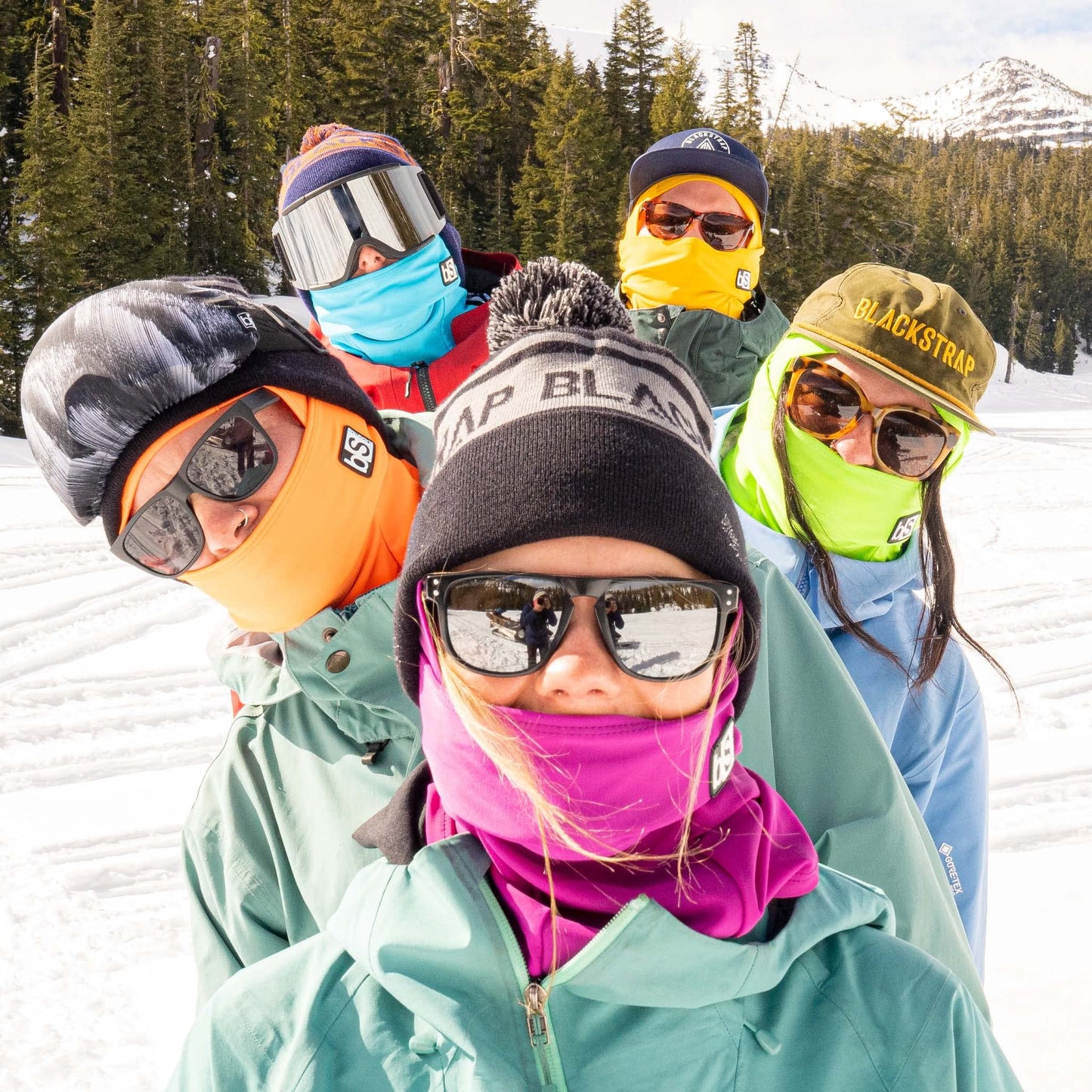 BLACKSTRAP Hood Balaclava Face Mask, Dual Layer Cold Weather Headwear for Men and Women