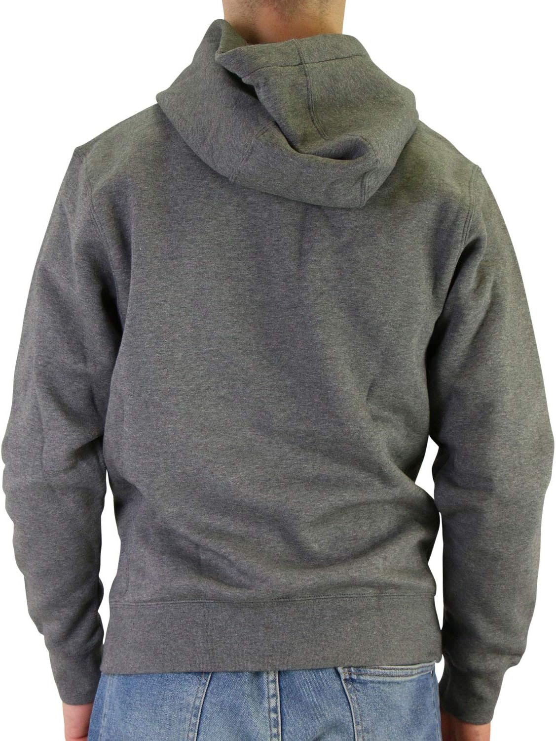 Nike Men'S Hoodie  Charcoal Heather/Anthracite/White Size Medium