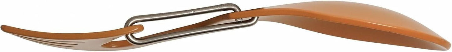 Ration Multi Tool Spork, Stainless Steel Spoon, Fork, Carabiner and Bottle Opene by Kershaw