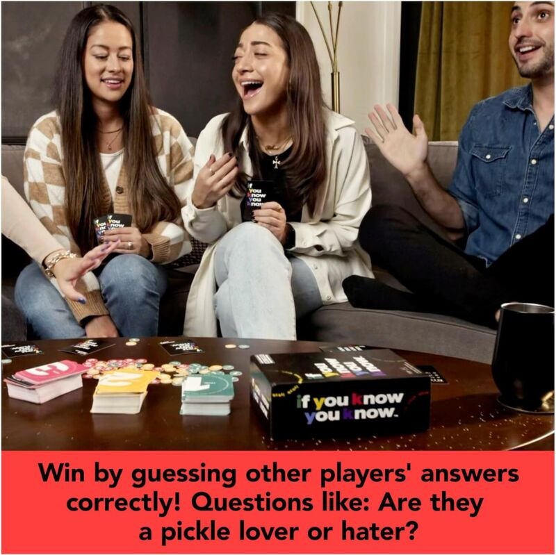 , If You Know You Know IYKYK Card Game, Adult Party Game for Bachelorette Partie