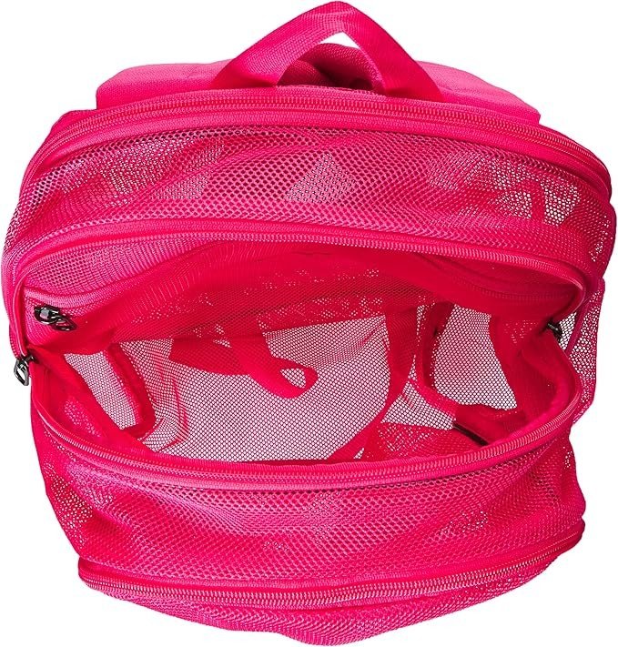 NEW Nike Brasilia Mesh Training Backpack School Bag - Rush Pink (18" x 12" x 7")