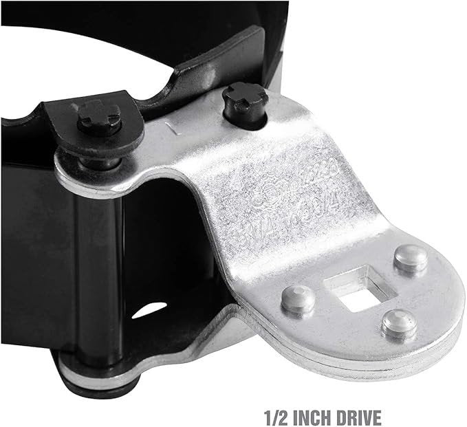 -1/4” to 5-3/4” Heavy Duty Truck Oil Filter Wrench, Oil Filter Strap Wrenc 25233
