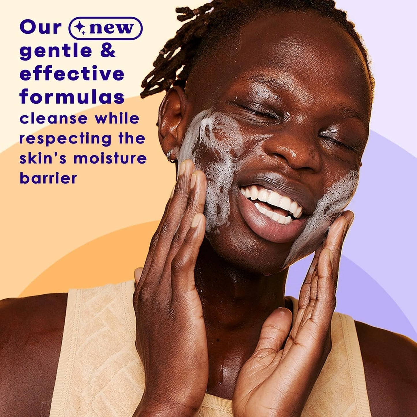 Clean & Cleasr Oil-Free Facial Cleansers with Citrus Scent Morning & Night