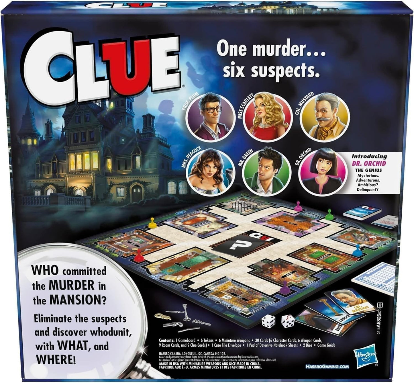 Hasbro | CLUE | The Classic Mystery Game