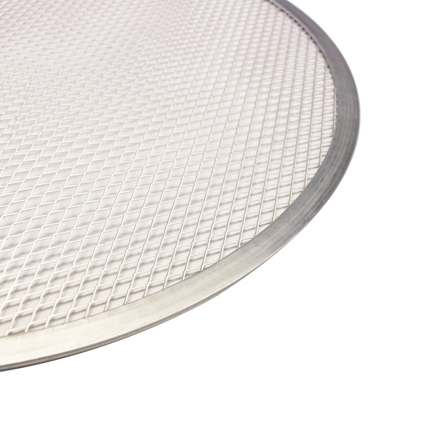 Thunder Group Seamless-Rim Aluminum Pizza Screen, 9 Inch