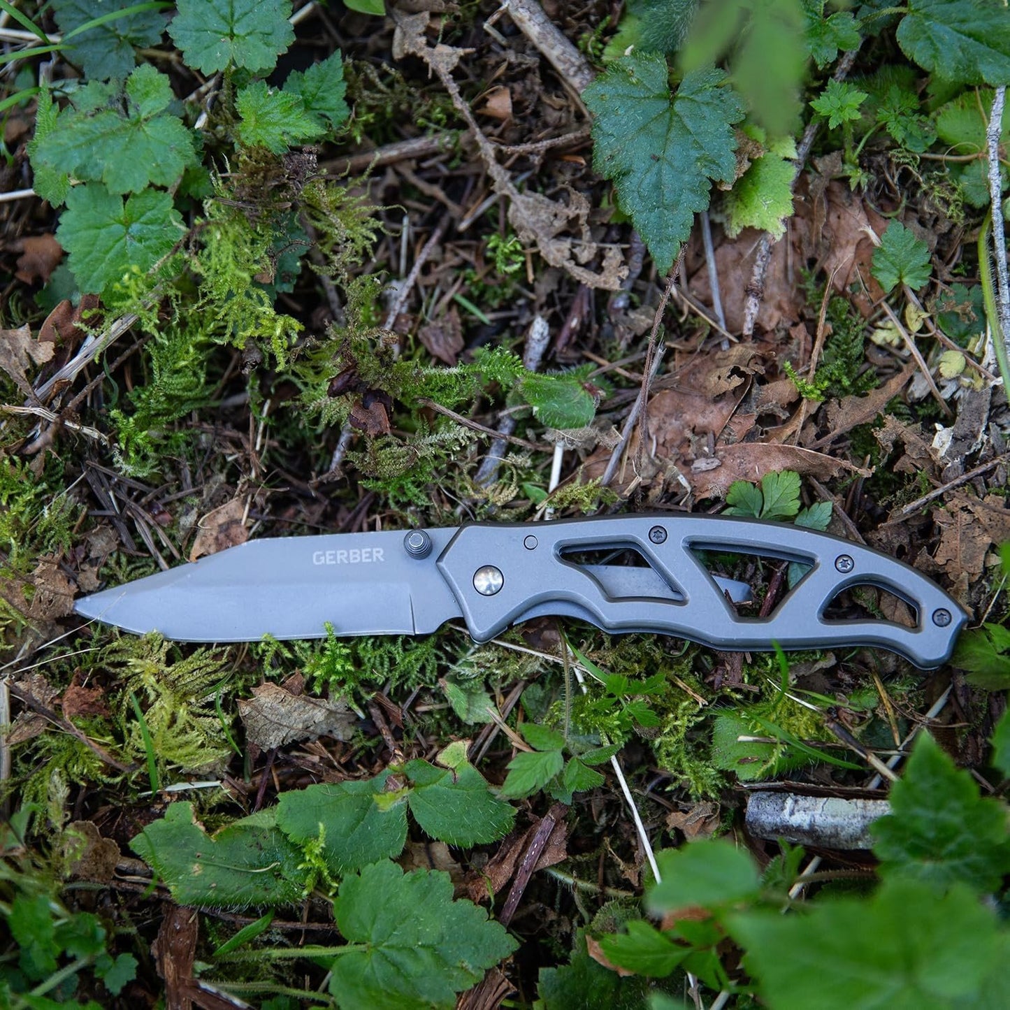 Gerber Gear Paraframe EDC Folding Pocket Knife with Safety Lock for Everyday