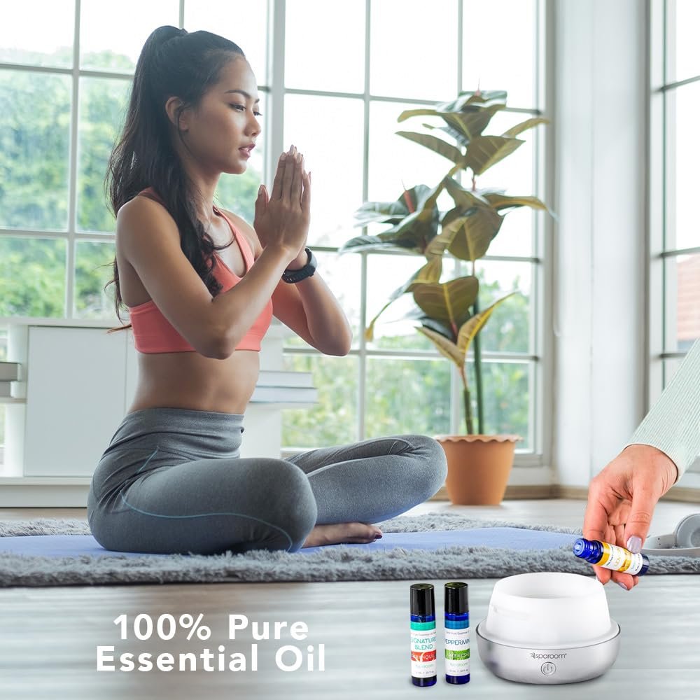 SpaRoom Aromatherapy 100% Pure Essential Oils for Diffusers and Air Freshners