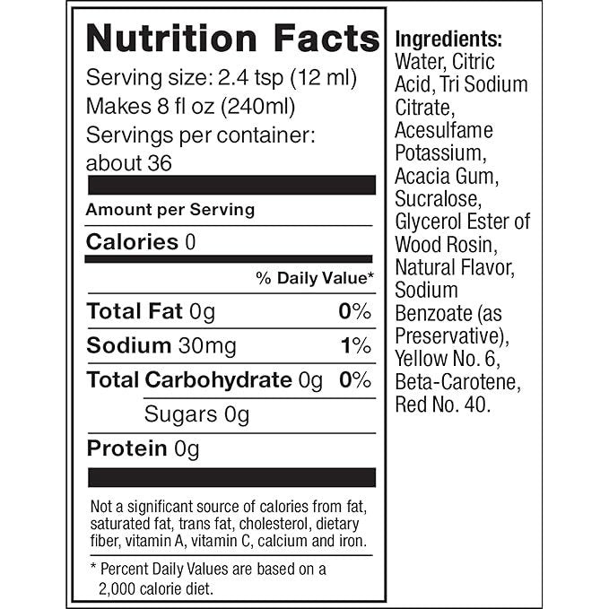 Sodastream Diet Orange Sparkling Drink Mix 440ml 06/26
