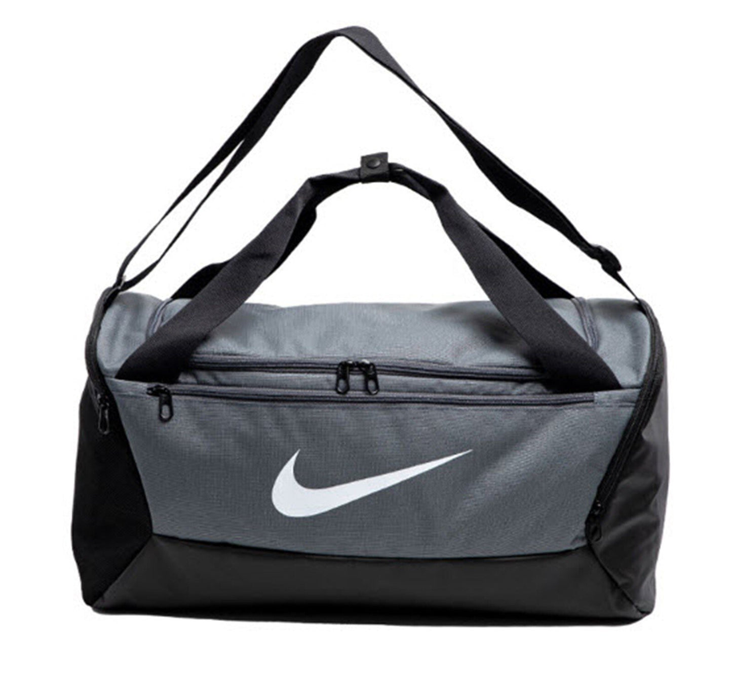 Nike Unisex Brasilia Small Duffel Bags Run Gray Casual Fashion Bag
