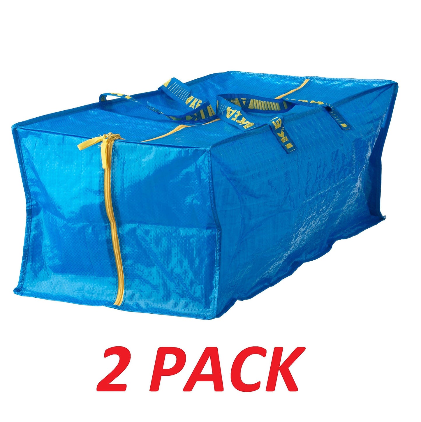 Ikea Frakta Storage Bag - Blue (2 PACK)