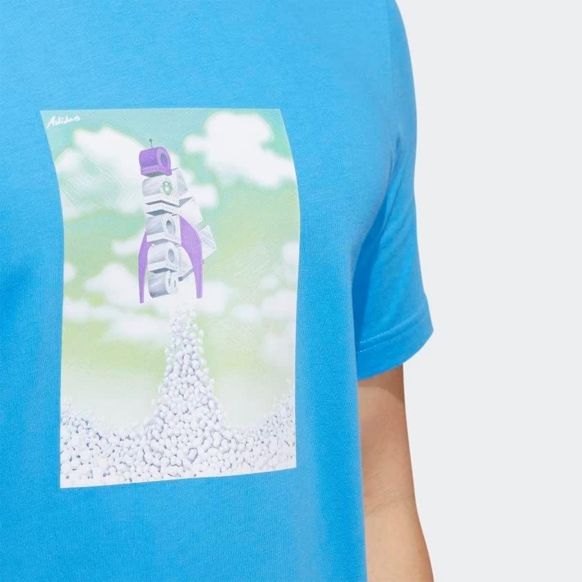 Adidas Boost Rocket Graphic Tee Men'S 3XLT