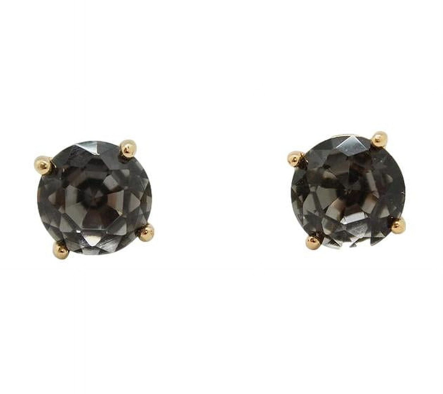 Kate Spade New York Women's Gumdrop Stud Earrings in Black Diamond